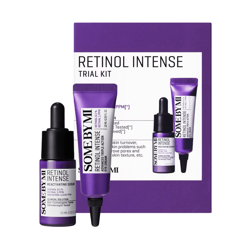 Some By Mi Retinol Intense Trial Kit (Retinol Eye Cream 10ml + Retinol Serum 10ml)
