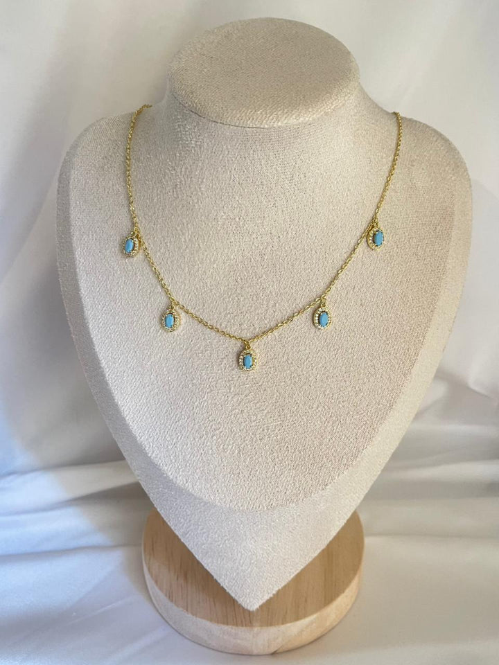 Celeste Stones Necklace