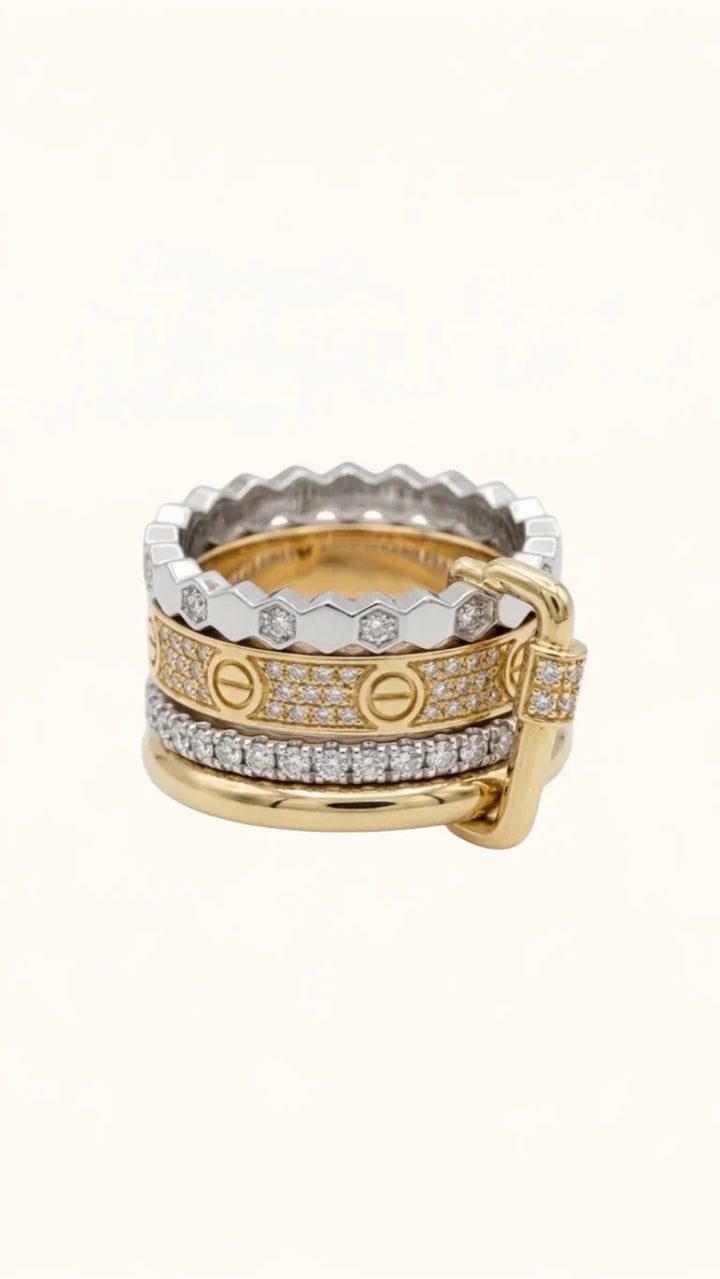 Cartier Stack Rings Set