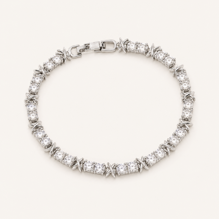 Celeste X Tennis Bracelet