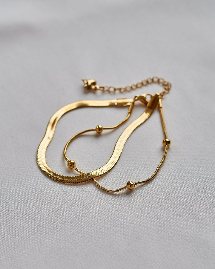 Serpents Bead Bracelet
