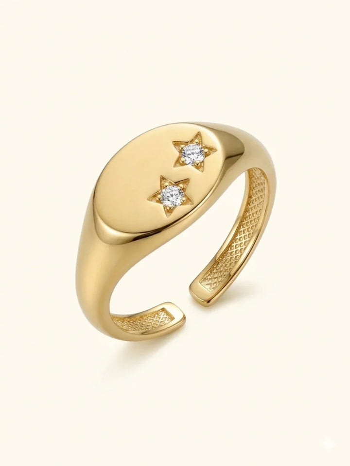 Stars Pinky Rings