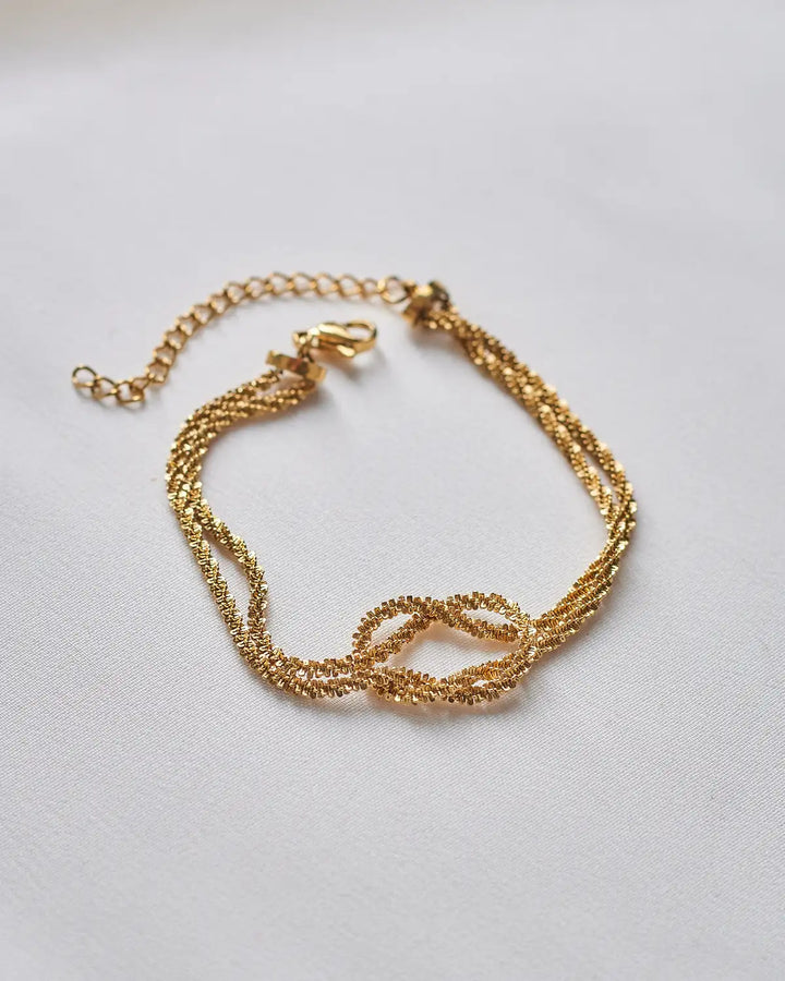 Shimmer Knot Bracelet