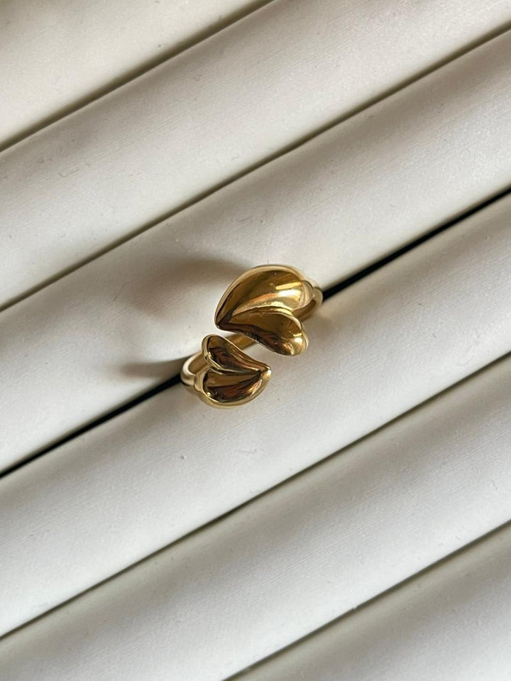 Pumpin Hearts Ring
