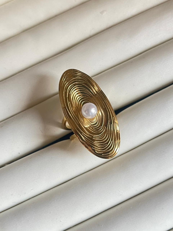 Andromeda Pearl Ring