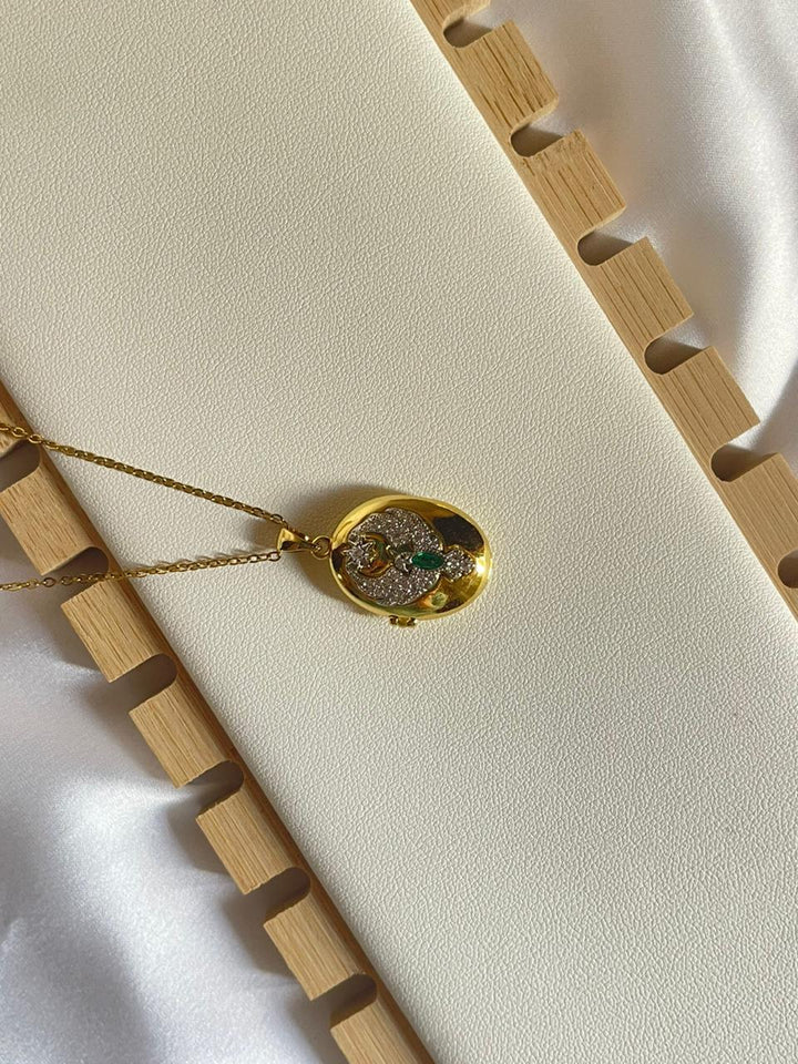 Emerald Phoenix Necklace