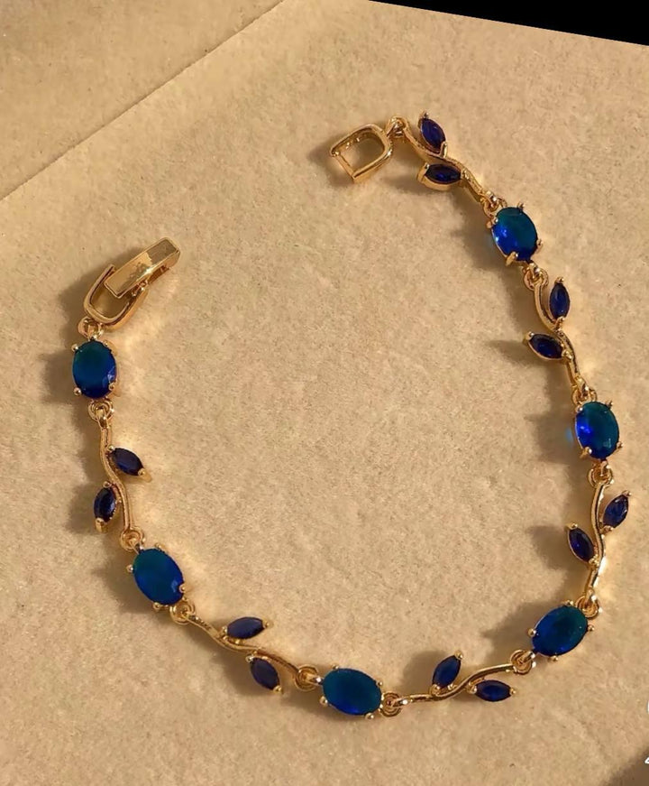 Blue Tulip Bracelet