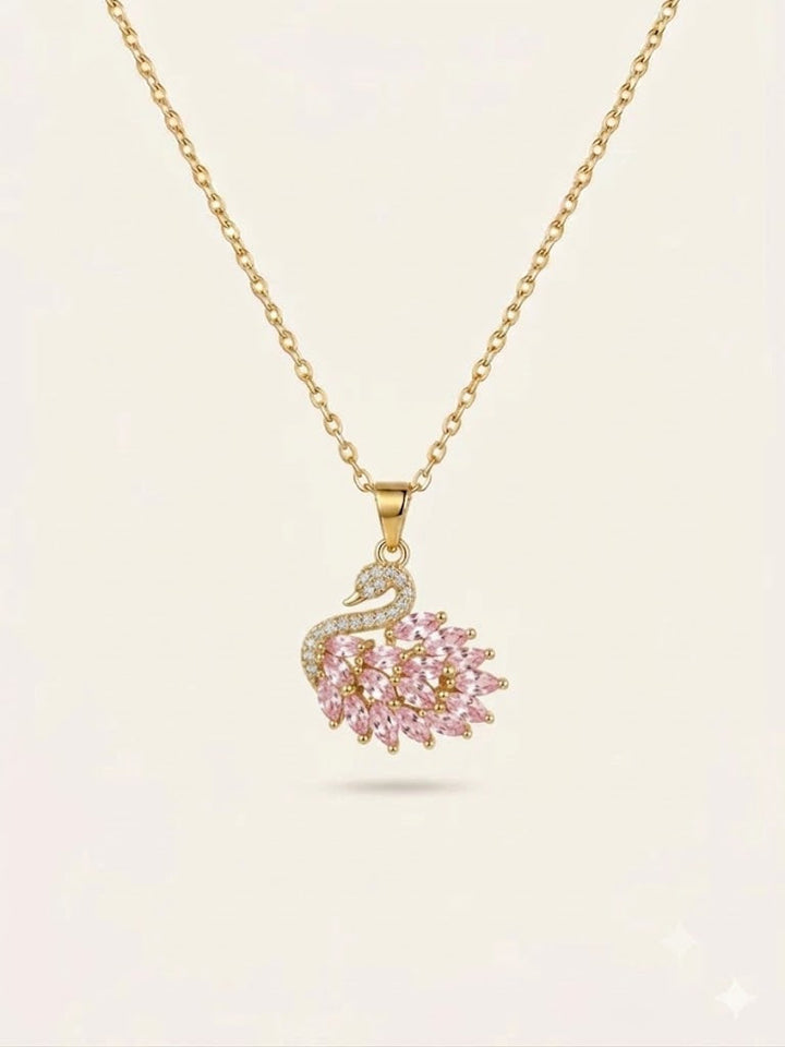 Pink Swarovsky Necklace