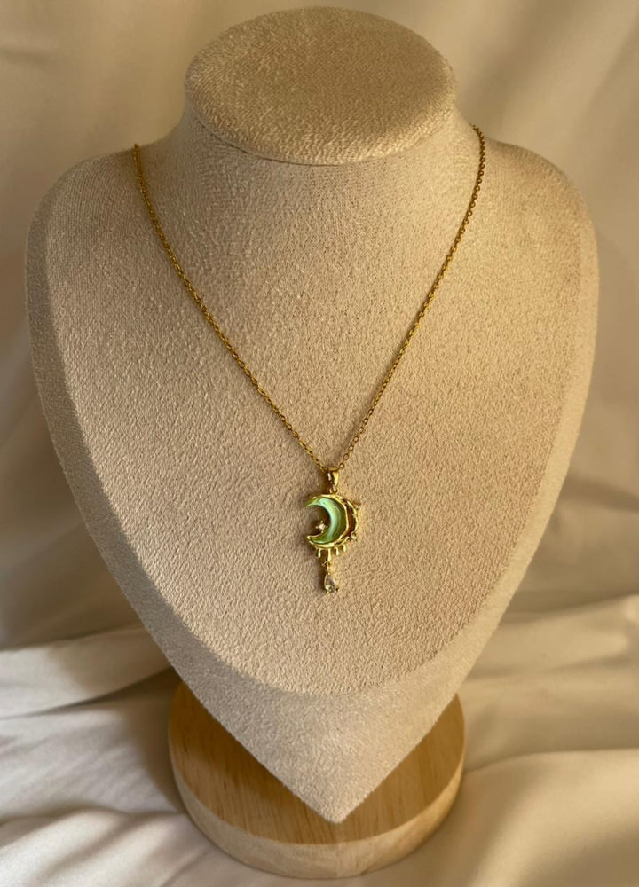 Crescent Charms Necklace