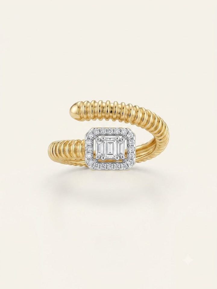 Aura Spiral Ring